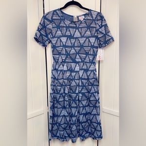New Small LulaRoe Amelia Dress